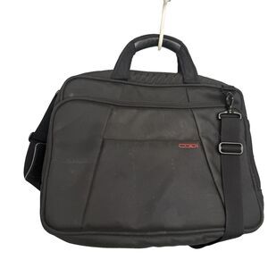 CODi Professional Laptop Messenger Bag Black Business Shoulder Crossbody 15"